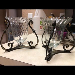 Partylite candle holders